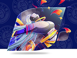 拒绝尺码焦虑！——意识流噪点风插画