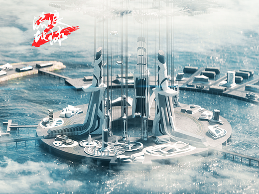 流浪地球三维小练习