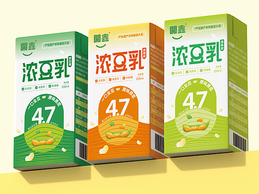 浓豆乳包装（个人主页-ZNjY2NzU1MzI=） - 包装 - 站酷设计师Qsongsong原创素材 - 站酷ZCOOL