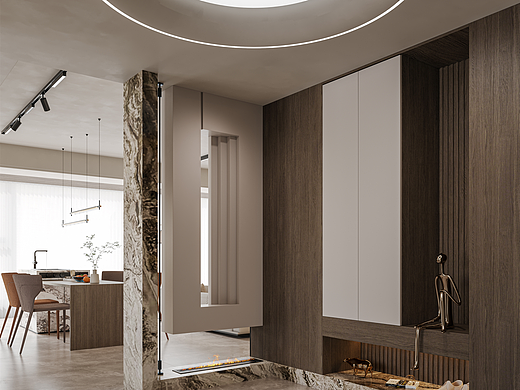 “意式现代”风格,极简的线条是纯粹的高级~