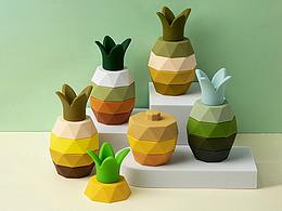 叠叠乐牙胶-菠萝