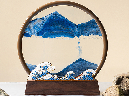 马鹿《乘风破浪》沙画
