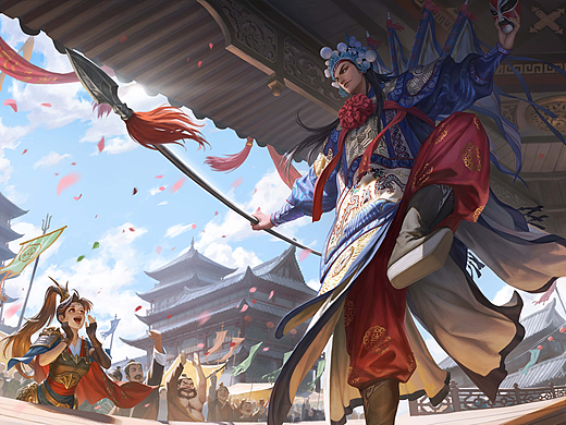 三国杀OL-传说-赵云赵襄-凡果