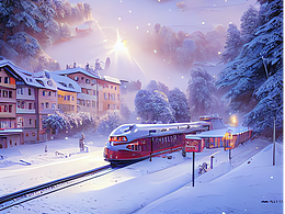 AI繪畫(huà)系列｜冬日