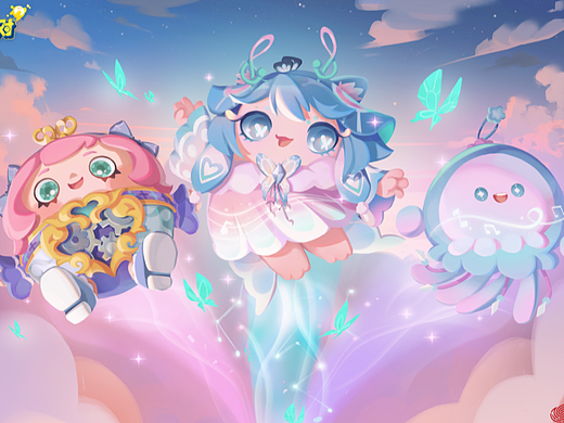 蛋仔派对 新赛季【精灵之声】原画