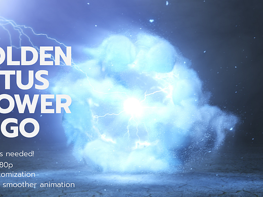 AE模板 | 电动门户闪电产生旋转能量漩涡爆炸显示标志