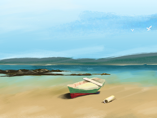 夏日海滩