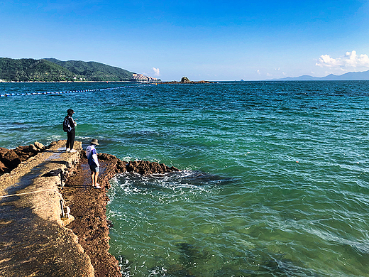 深圳南澳巴厘岛酒店和海贝湾酒店附近的海景