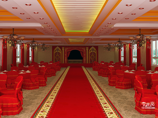 清真饭店包房（个人主页-ZNjgzOTg5MTI=） - 家装设计 - 站酷设计师李世亮设计师原创素材 - 站酷ZCOOL