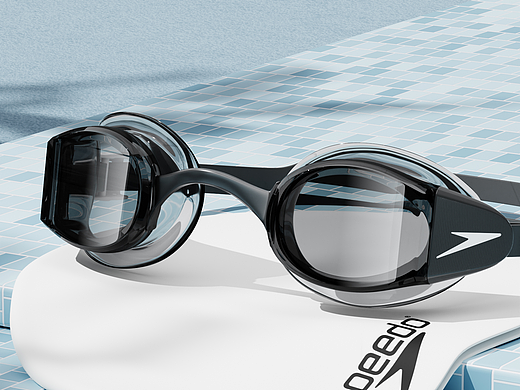 blender泳镜建模渲染.......