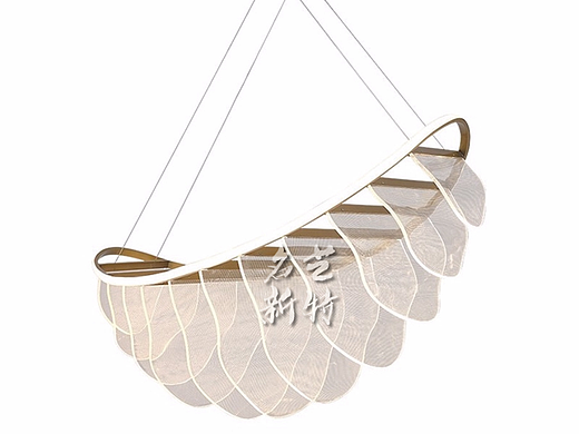 帆船主题艺术吊灯定制设计