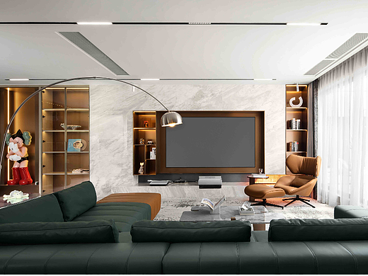 近500平米的梦幻别墅,用艺术打造心灵的庇护所!