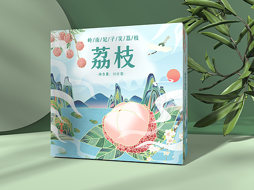 《水果包装插画设计》