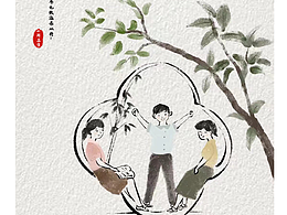 時(shí)光流年-清新校園插畫-原創(chuàng)