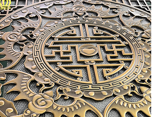 金属黄铜屏风