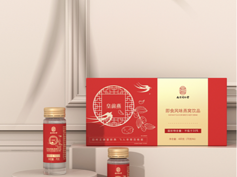 南京同仁堂即食风味燕窝饮品包装设计滋补产品包装设计
