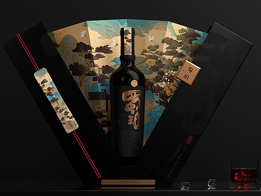 酒包装-蜀珀桑葚果酒包装