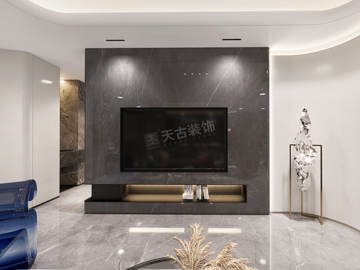 金辉长江铭著装修,南滨路大平层装修,天古设计师李鹏