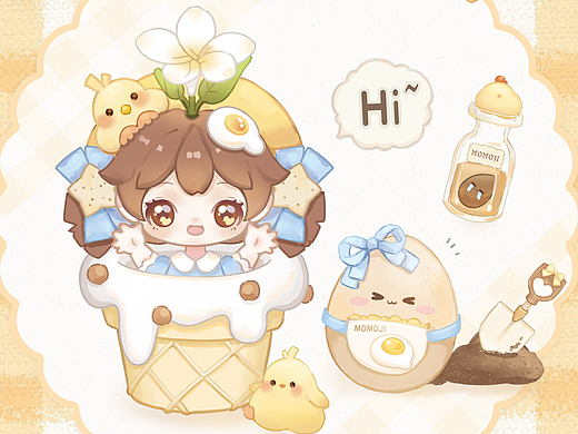 沫沫酱  绒绒蛋卷