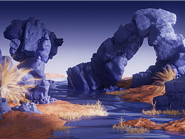 C4D猫王音响动画练习