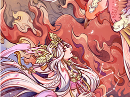 黄道十二宫拟人插画