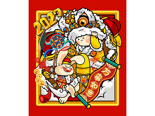 卡通IP设计形象  福童子