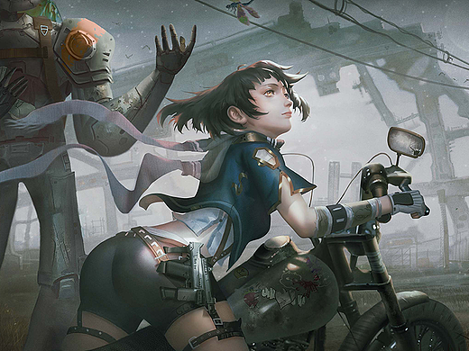 废土  机车少女 