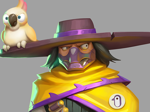 卡通牛仔设定&视频过程