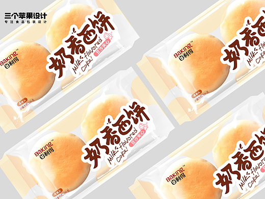 面包设计-奶香西饼