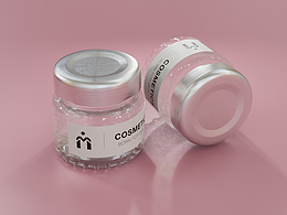 玻璃罐（产品建模渲染）