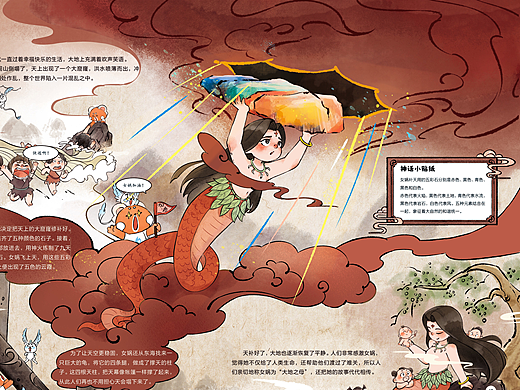 熊团团神话绘本