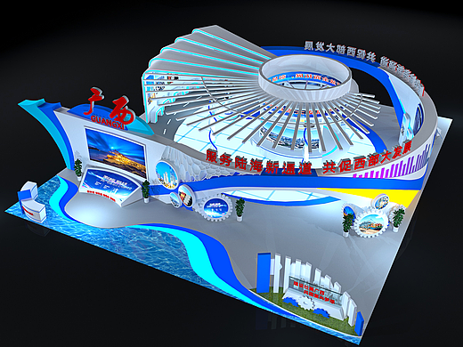 一套展台练习作品