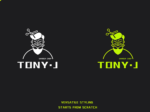 【品牌设计】TONY.J艺术潮剪