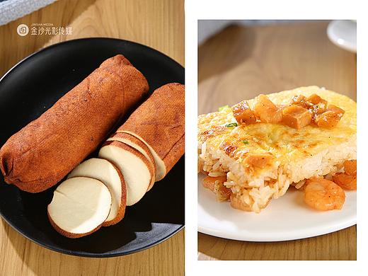 三鲜豆皮｜美味的豆腐｜炒饭｜鲜豆皮