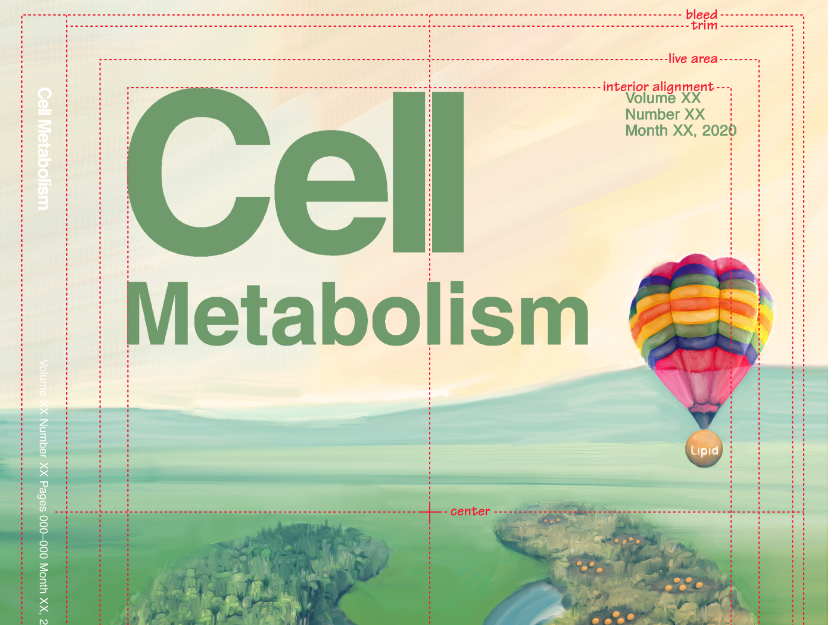 科研期刊封面 CELL_科研绘图-站酷ZCOOL