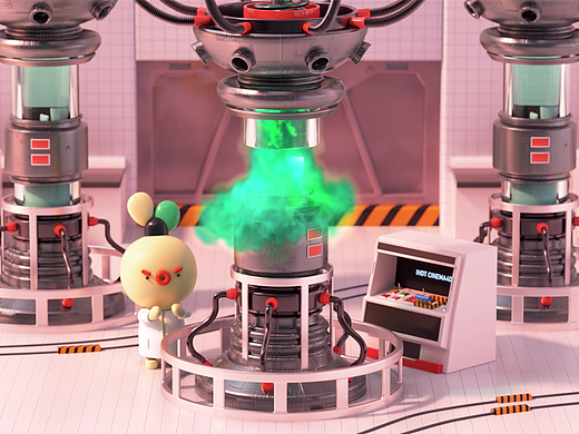 C4D动画制作模仿