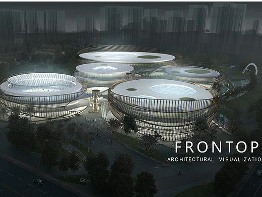 建筑效果图项目案例-凡拓