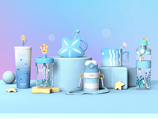 盛夏星海蓝色系列