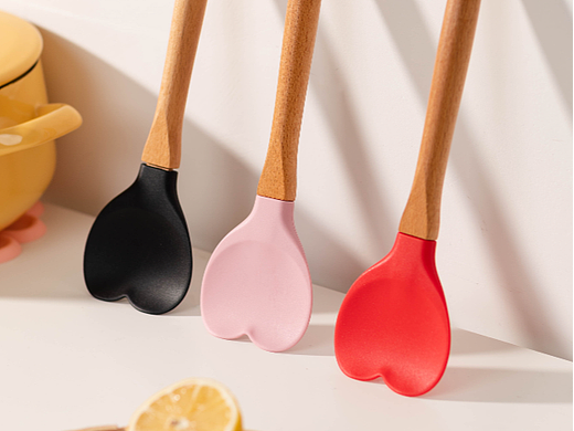 电商摄影|产品摄影| 迷你硅胶锅铲铲子炒菜家用不粘锅