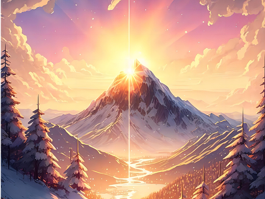 浪漫雪景5
