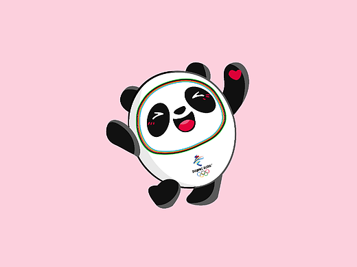 冰墩墩电脑壁纸