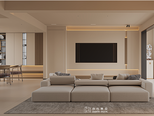 点右效果图 —— 极简中式风格