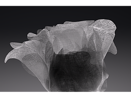 织物花朵 主Kv海报