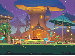 二次元横板场景设计