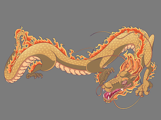 龙（个人主页-ZNjc0NzMwMjQ=） - 商业插画 - 站酷设计师Z53091266原创素材 - 站酷ZCOOL