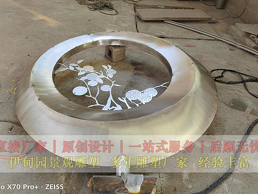 十大不锈钢雕塑厂家，农业园区雕塑，农产品雕塑