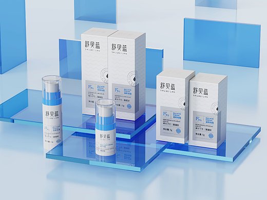 品牌：舒贝蓝SHUBEILAN（个人主页-ZNjMxODEwNDQ=） - 包装 - 站酷设计师腾思设计原创素材 - 站酷ZCOOL
