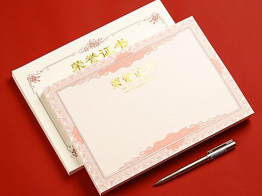 荣誉证书内芯产品拍摄主图详情页设计案例