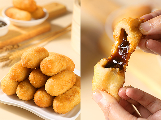 产品摄影｜红糖糍粑 ✖ 米橙视觉