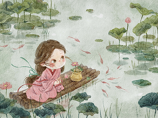 钟钟插画课堂示范（上半年）
